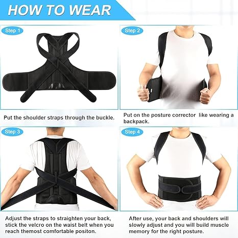 Posture Corrector confortable Belt for Men and Women