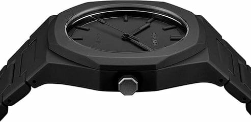 plastic material - Black Dial Men's Watch Quartz Movement